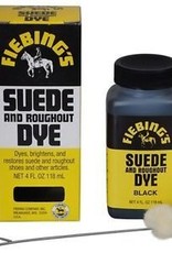 Fiebings Fiebing's Suede & Roughout Dye Black 4 oz