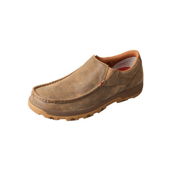 Twisted X Men's Twisted X Slip-On Driving Moc with Cell Stretch