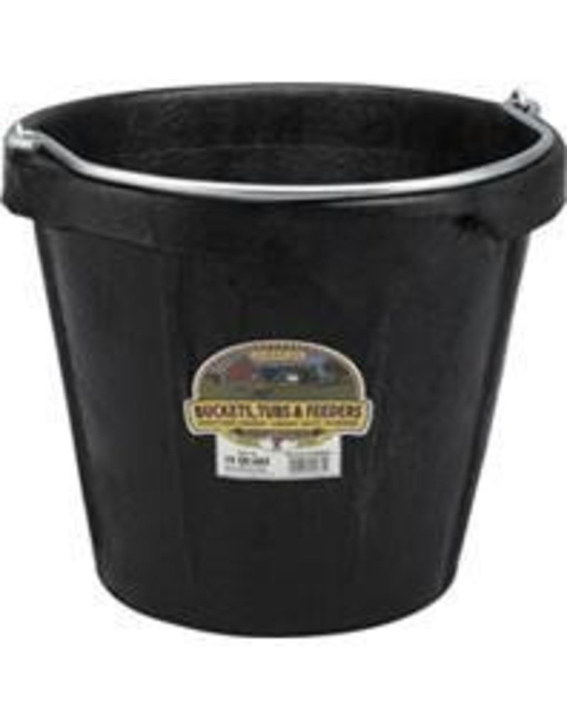 Little Giant Rubber Bucket With Pouring Lip - 18qt