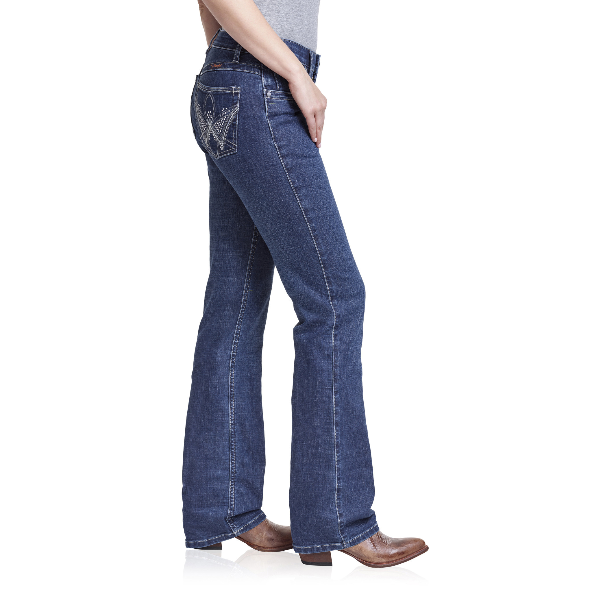 Women's Wrangler Q-Baby Boot Cut Jeans - Gass Horse Supply & Western Wear