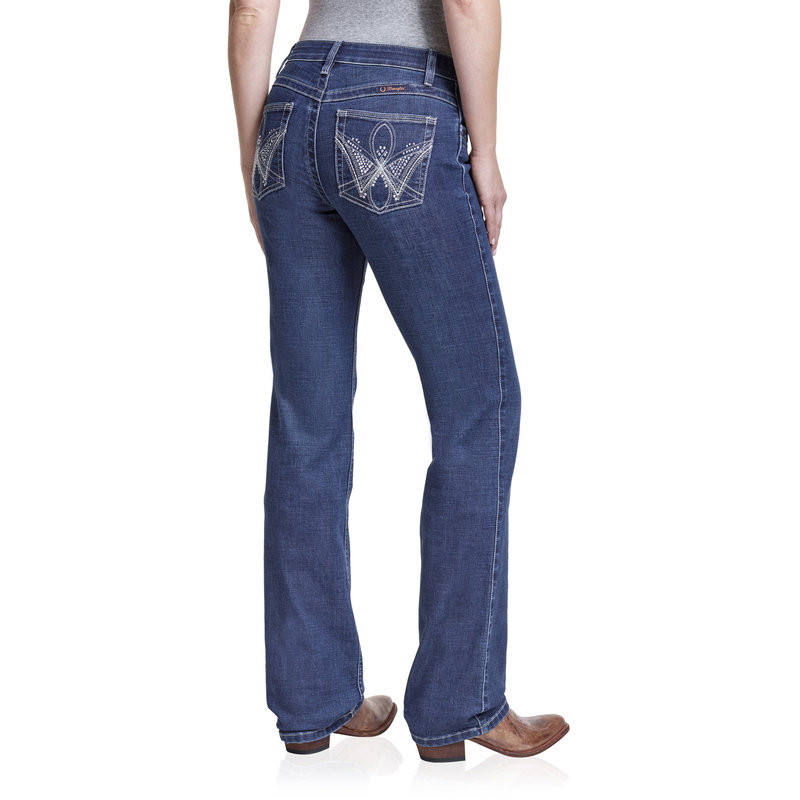 Wrangler Women's Wrangler Ultimate Q-Baby Boot Cut Riding Jeans