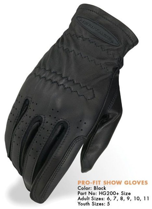 Heritage Heritage Pro-Fit Show Gloves