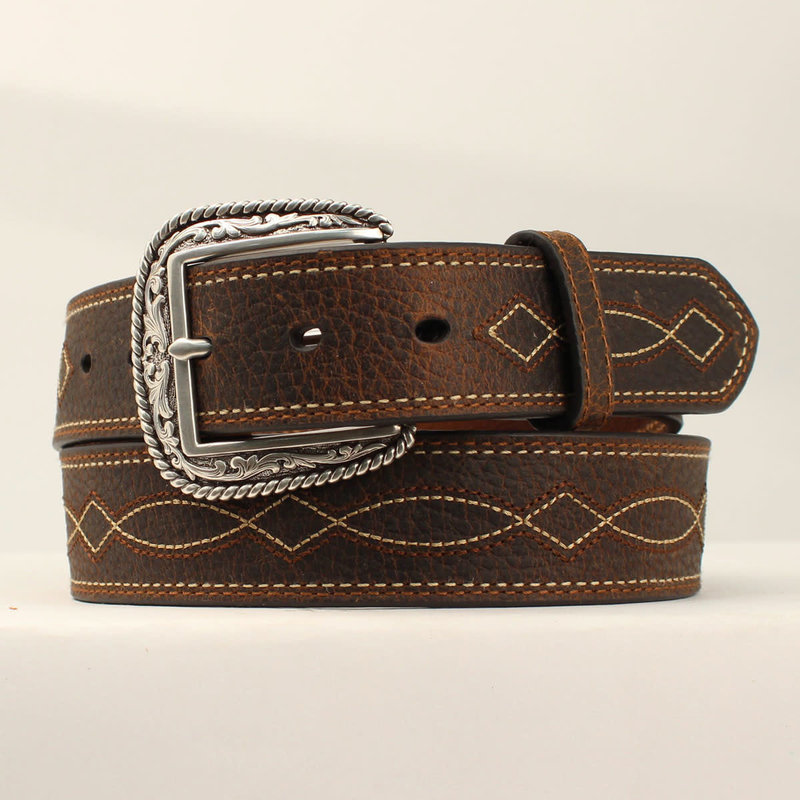 Adult - Boot-Stitch Leather Belt