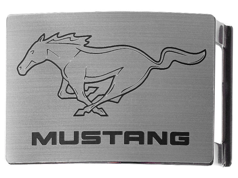 WEX Belt Buckle - Ford Mustang Logo