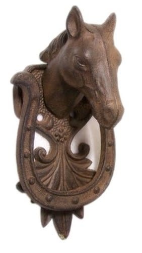 Cast Iron Horse Head Door Knocker Gass Horse Supply Western Wear