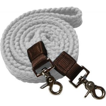 Showman Cotton Braided Roping Reins w/Snaps