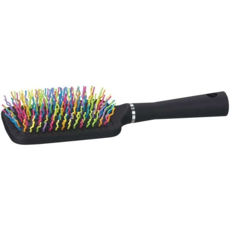 Tough-1 Rainbow Bristle Mane and Tail Brush