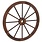 Tough-1 Decorative Wagon Wheel - 23 3/4"