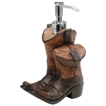 Tough-1 Cowboy Boots Soap Dispenser