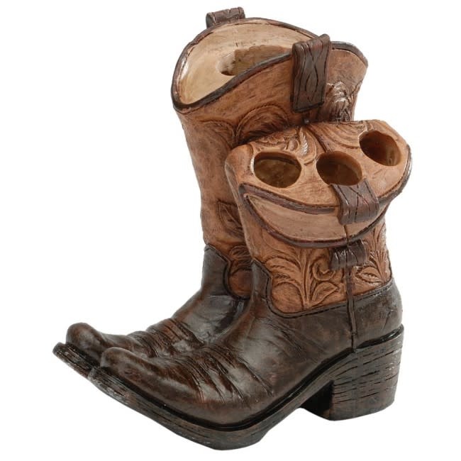 cowboy boots with teeth