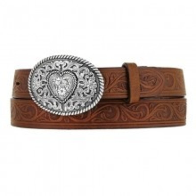 Justin Belts Children's Trophy Belt Brown