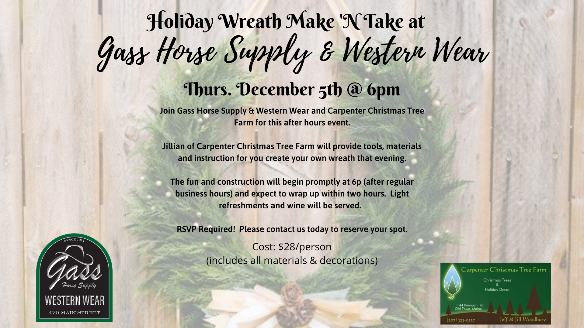 Wreath Night 2019