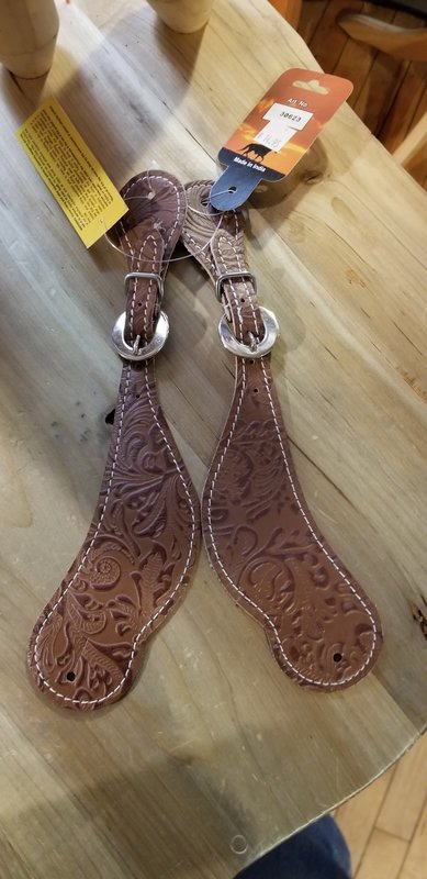 Showman Filigree Print Spur Strap Ladies