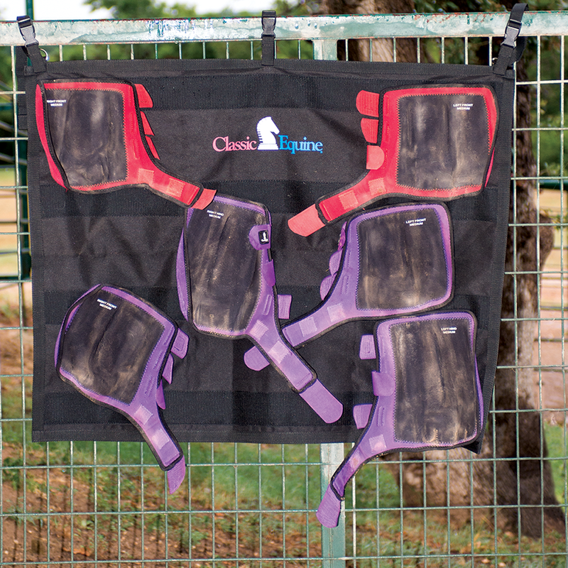 Classic Equine Hanging Wash Rack Black