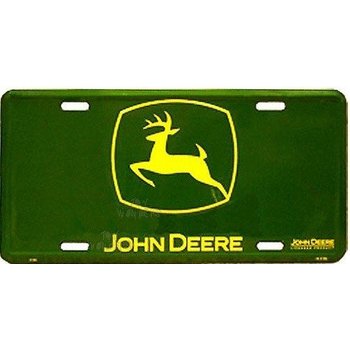 WEX License Plate - John Deere