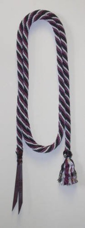 Double Diamond Lead Rope 5/8" x 10' - Purple