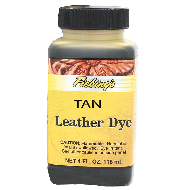 Fiebing Leather Dye - Black - 4 Ounce