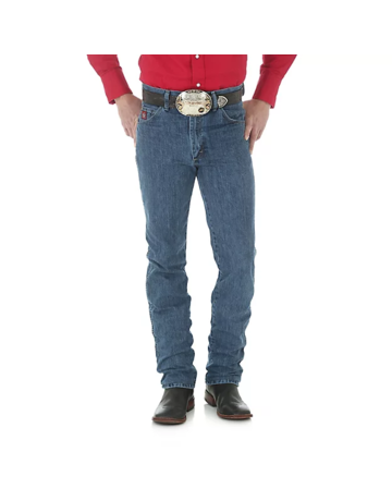 Wrangler Men's Wrangler PBR Slim Fit Traditional Boot Cut Jeans