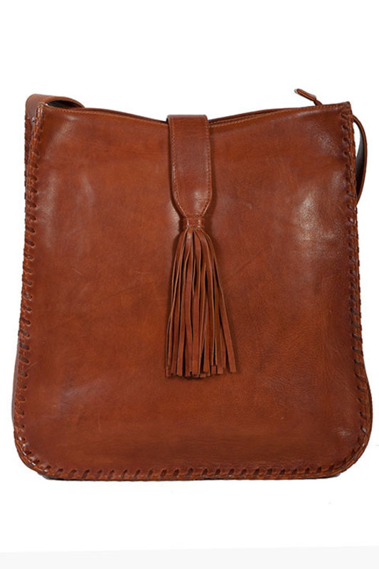 Scully Women's Leather Fringe Crossbody Bag