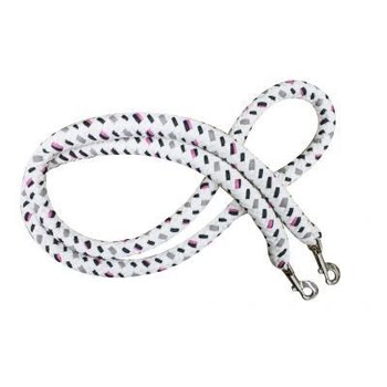 Showman Showman Cotton 7' Braided Multi-Colored Softy Contest Rein