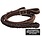 Showman Showman Leather Contest Reins Braided 7.5'