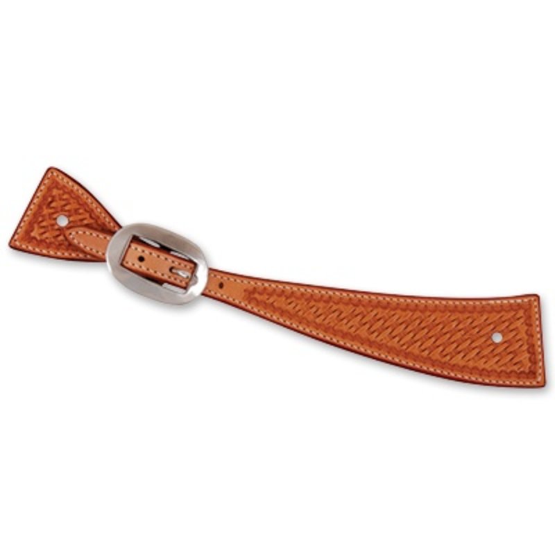 EquiBrand Spur Straps Square Lt. Oil Small