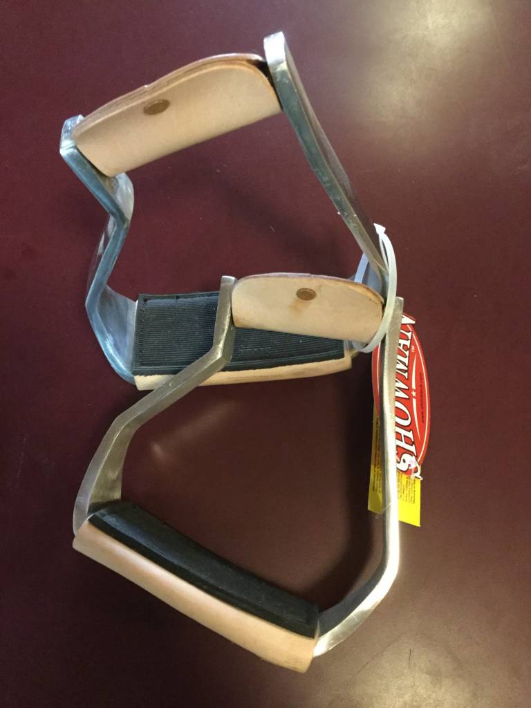 Angled Stirrups w/ Tread Angled Adult Gass Horse Supply & Western Wear