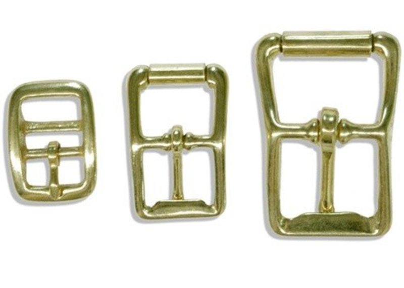 Tongue Buckle Brass - 1-1/8"  x