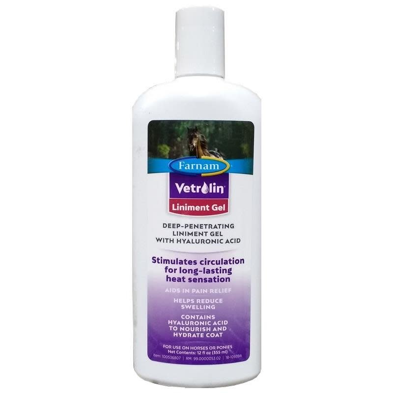 Farnam Vetrolin Liniment Gel - 12oz