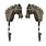 Iron Horse Head Hook Set - Pair