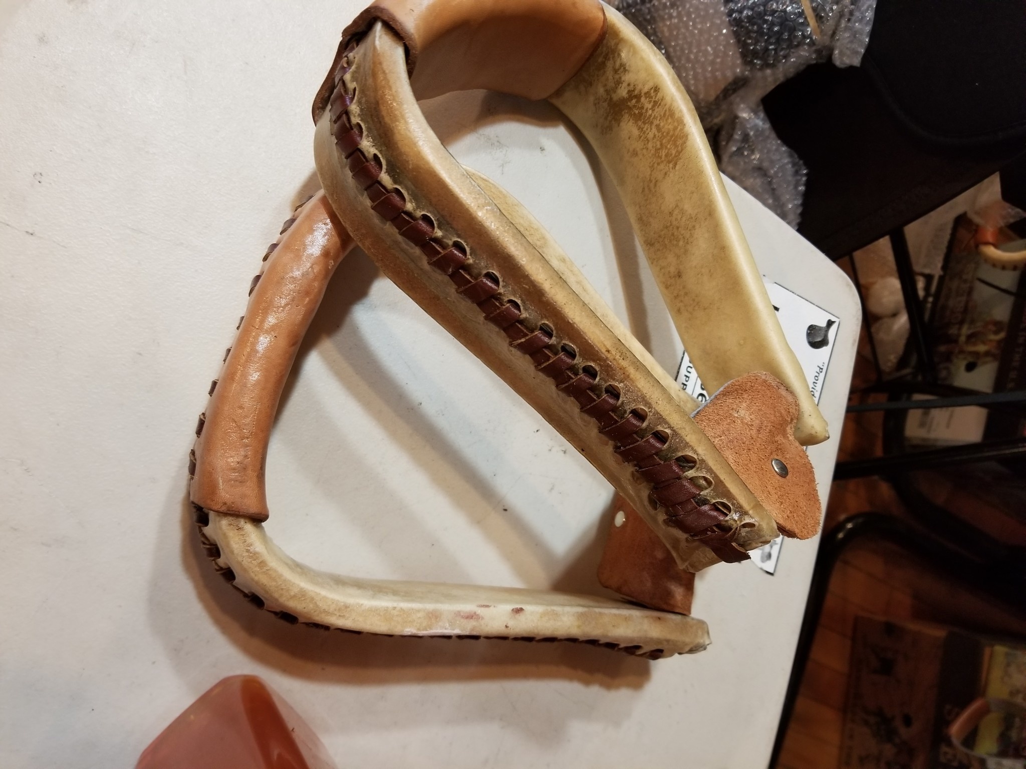 Rawhide Western Stirrups Oversize Gass Horse Supply & Western Wear