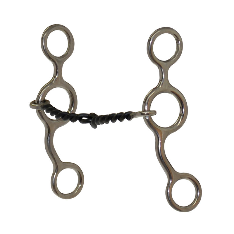 Diamond R Gag - Diamond R Junior Cow Horse Bit, 5"