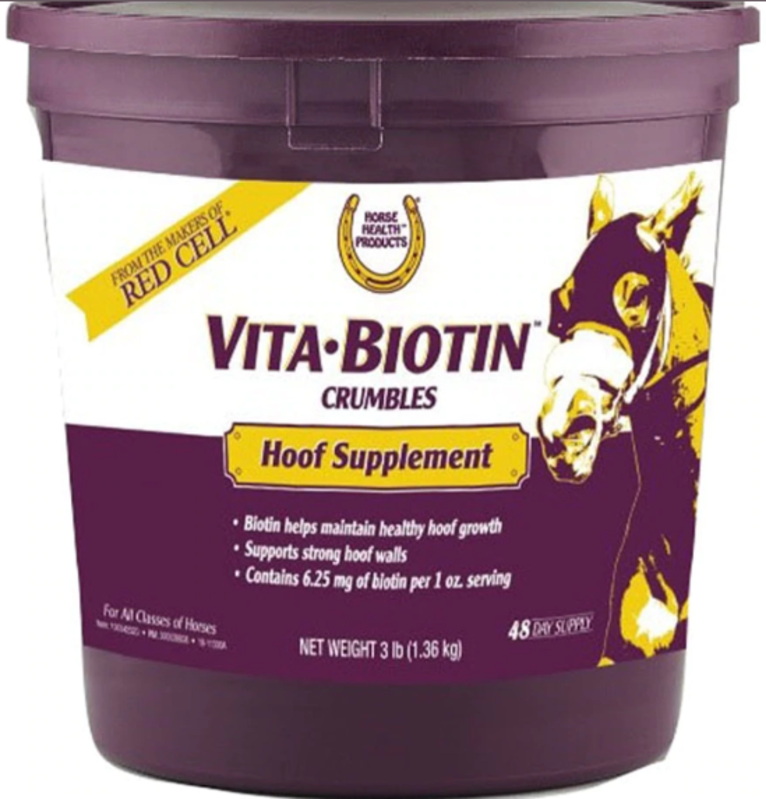 Horse Health Products Vita-Biotin Crumbles - 3lb