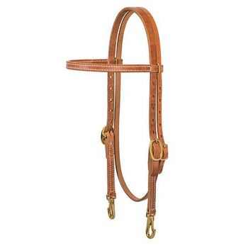 Weaver ProTack Single-Ply Browband Trainer Headstall
