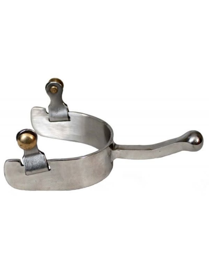 Stainless Steel Ball End Equitation Spurs Gass Horse Supply & Western