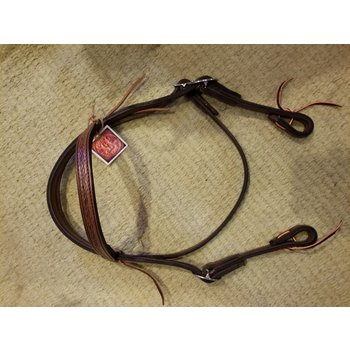 Circle L Circle L Headstall - Straight Brow Barb Wire