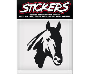 Decal - Cowgirl Up - Turn & Burn Pink 1/2 x 4-1/2 - Gass Horse