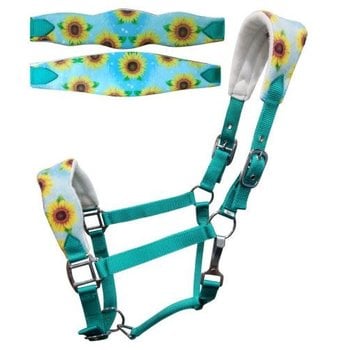 Showman Showman Bronc Halter - Sunflowers