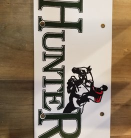 Tough-1 Hunter Jumper License Plate (Reg $7.95 now $5 OFF!)