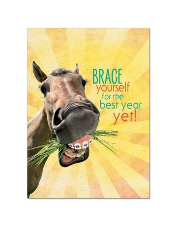 Card - "Brace Yourself" Birthday