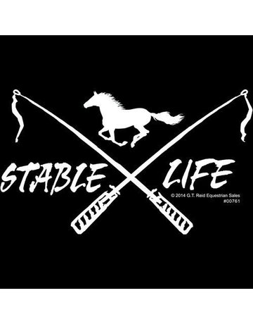 Decal - "Stable Life" Crossed Crops