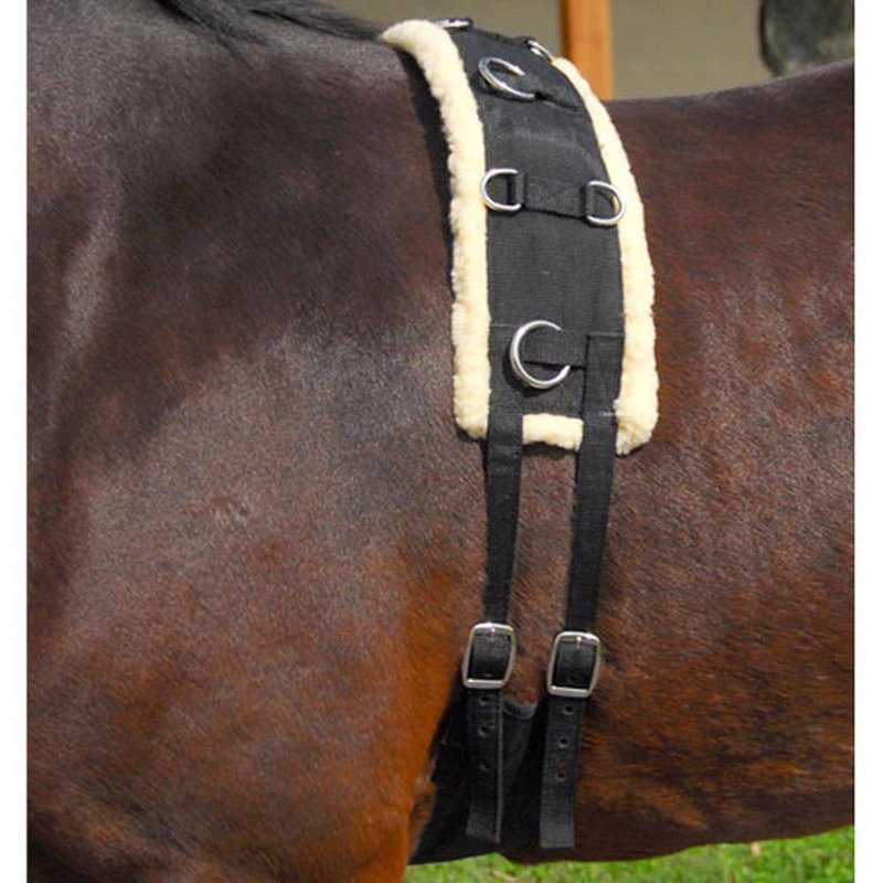 Intrepid Training Surcingle with Fleece Padding - Pony