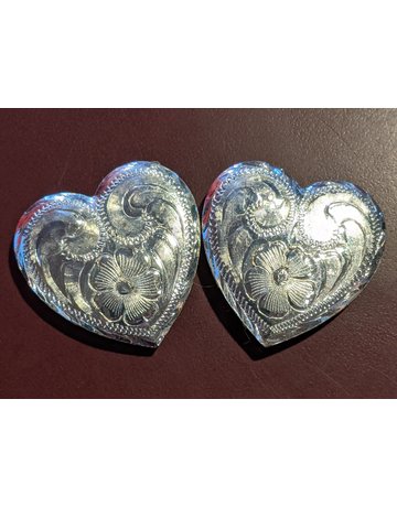 Lamprey Silver Heart Concho