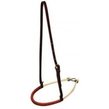 Circle L Leather Wrapped Rawhide Noseband