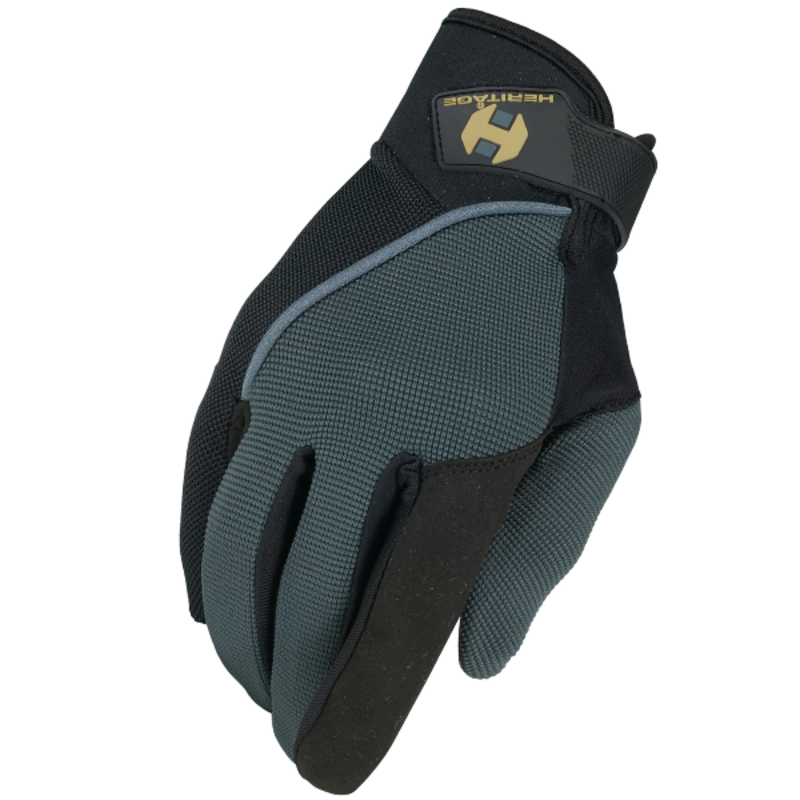 Heritage Heritage Competition Gloves - Dark Grey/Black