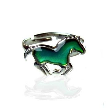 AWST Ring - Galloping Pony Mood Ring single