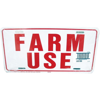 Farm Use ID Tags - 6"x 12"