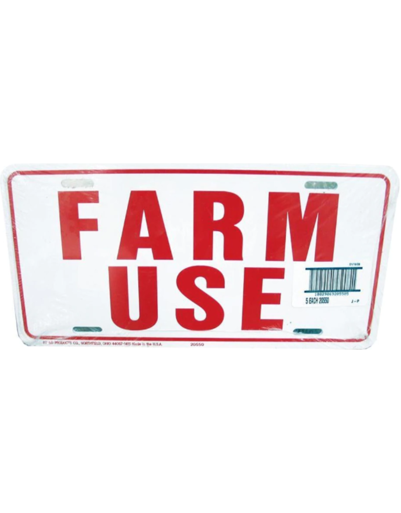 Farm Use ID Tags - 6"x 12"