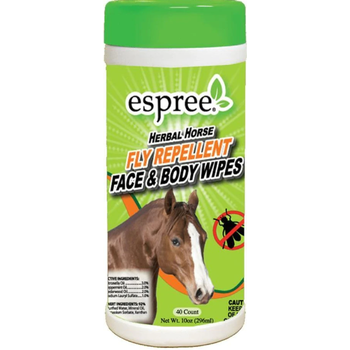 Espree Aloe Herbal Horse Fly Repellent Wipes