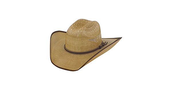 Justin Bent Rail Fenix Straw Hat Tan 